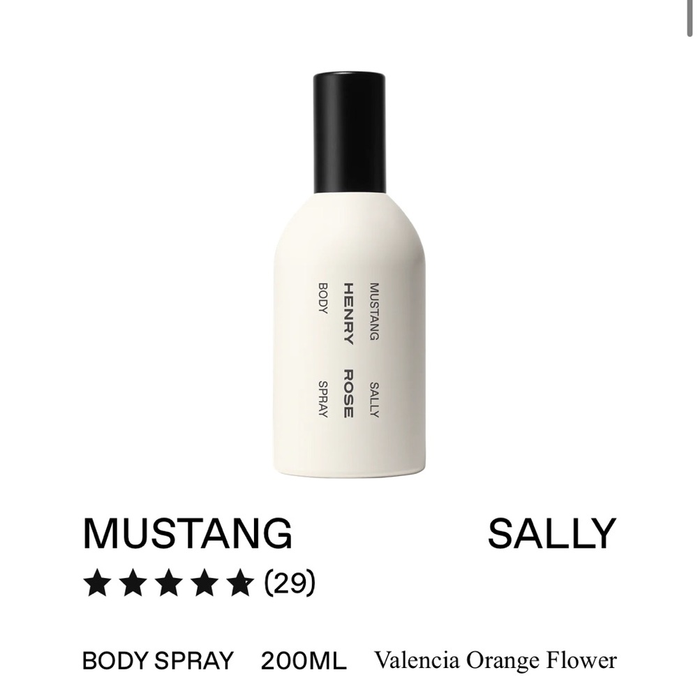 Mustang Sally Body Spray